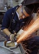 A Bench Grinder